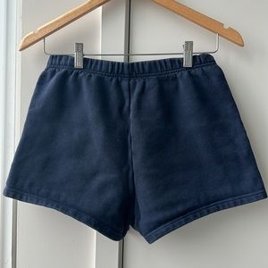 TNA COZY AF NAVY SHORTS - SMALL